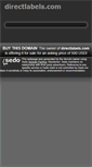 Mobile Screenshot of directlabels.com